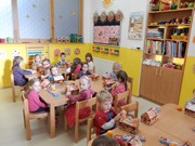 Mikuláš, čert a anděl ve školce